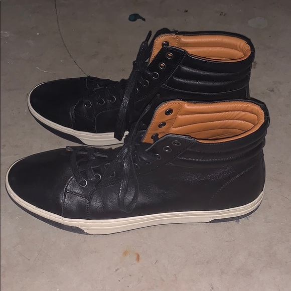 Johnston Murphy Leather Black Shoes